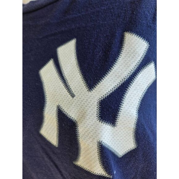 Majestic New York Yankees Judge 99 Mens Size Large Navy T-shirt - Picture 5 of 7